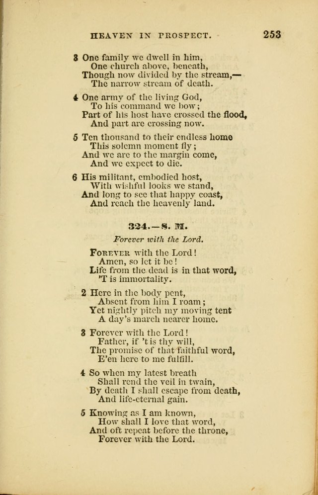 Choral Echoes from the Church of God in All Ages: a collection of hymns and tunes adapted to all occasions of social worship page 253