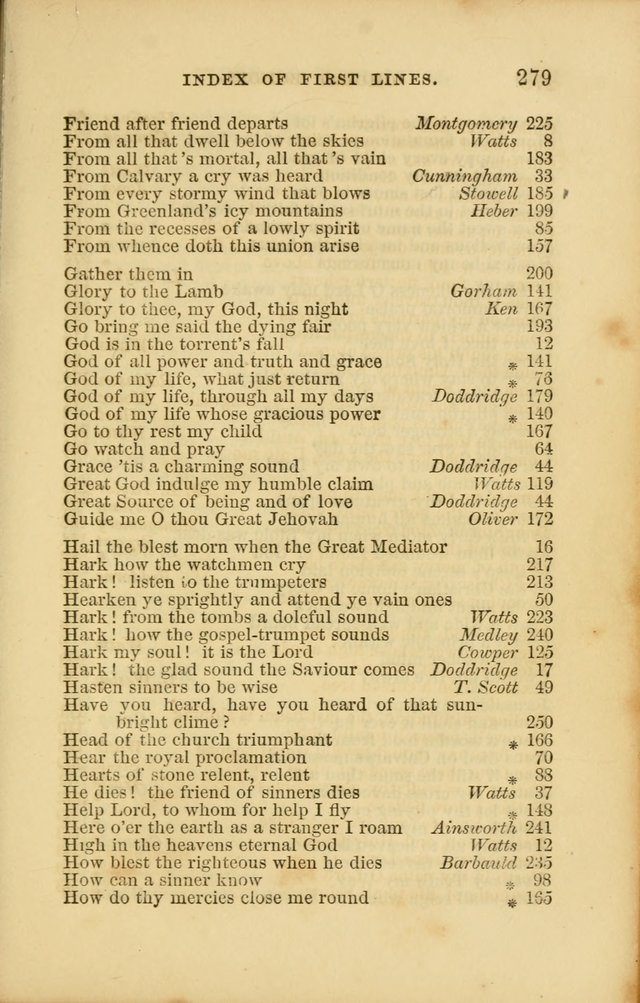 Choral Echoes from the Church of God in All Ages: a collection of hymns and tunes adapted to all occasions of social worship page 279