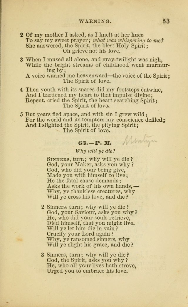 Choral Echoes from the Church of God in All Ages: a collection of hymns and tunes adapted to all occasions of social worship page 53