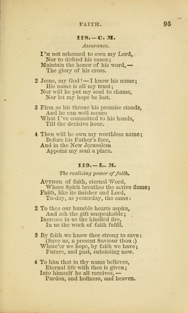 Choral Echoes from the Church of God in All Ages: a collection of hymns and tunes adapted to all occasions of social worship page 95