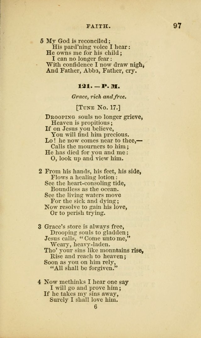 Choral Echoes from the Church of God in All Ages: a collection of hymns and tunes adapted to all occasions of social worship page 97