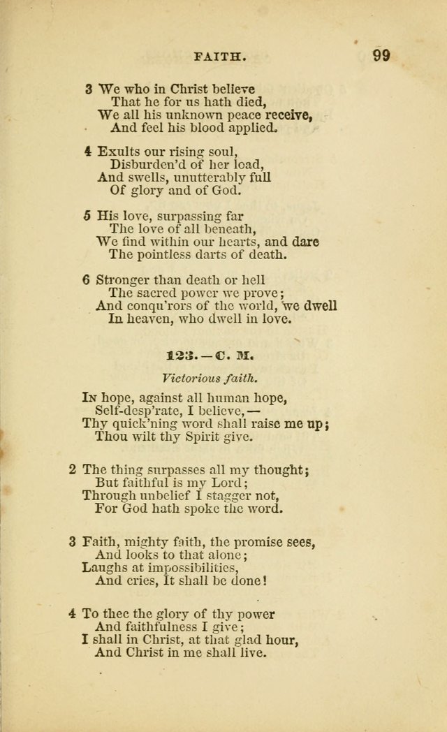 Choral Echoes from the Church of God in All Ages: a collection of hymns and tunes adapted to all occasions of social worship page 99