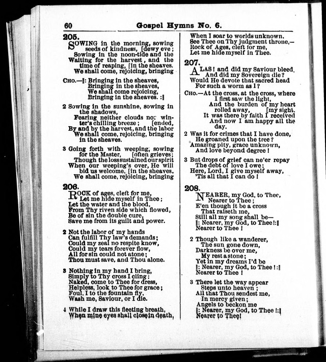 Christian Endeavor Edition of Gospel Hymns No. 6: Canadian ed. (words only) page 59