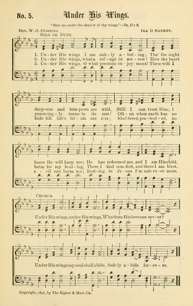 Christian Endeavor Edition of Sacred Songs No. 1 page 12