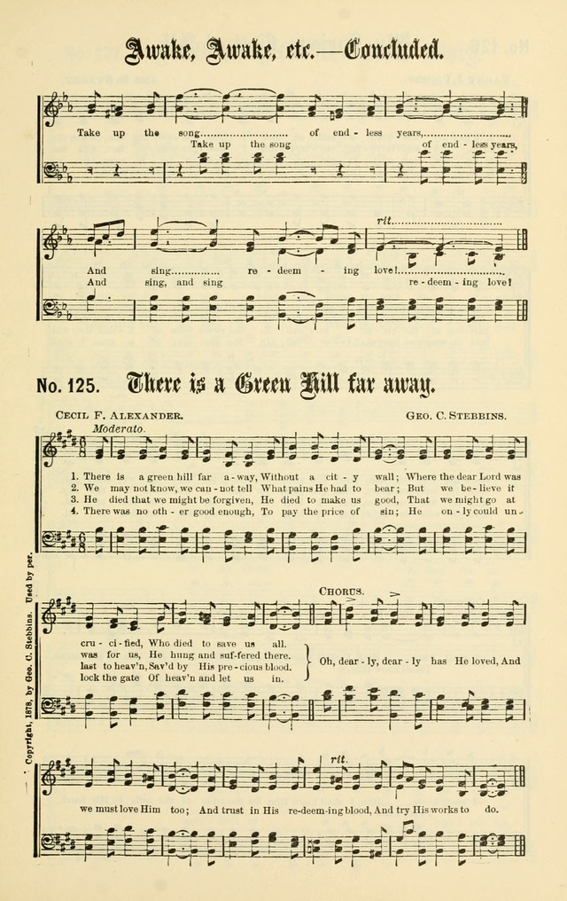 Christian Endeavor Edition of Sacred Songs No. 1 page 134