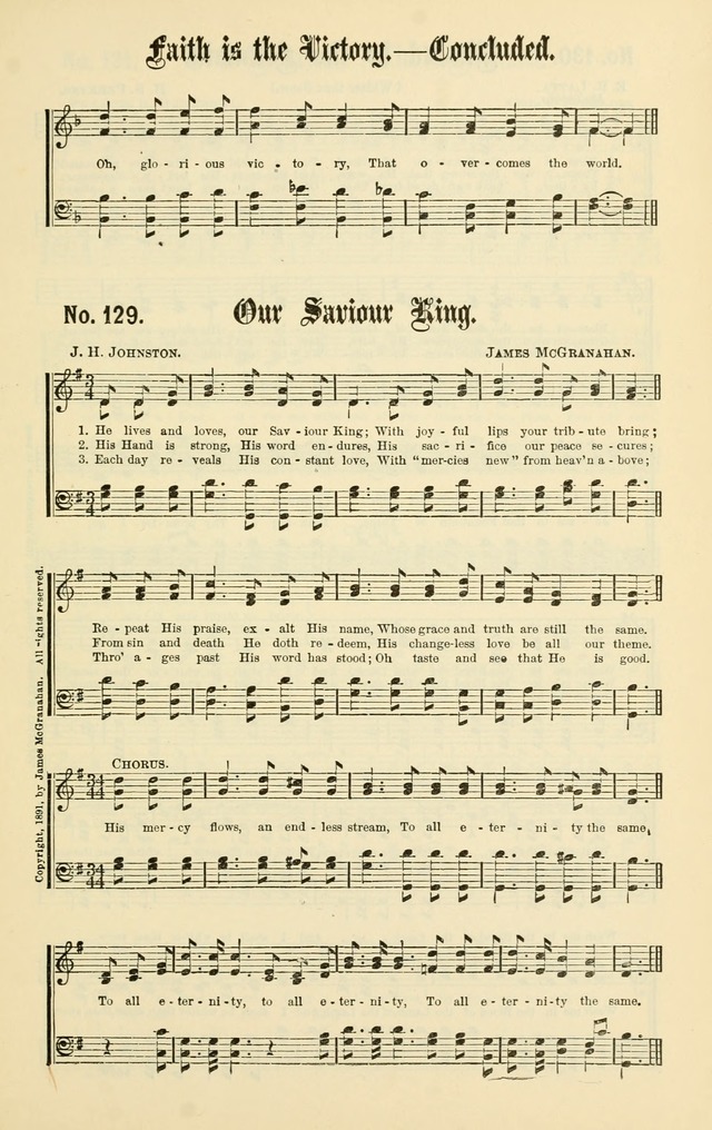 Christian Endeavor Edition of Sacred Songs No. 1 page 138