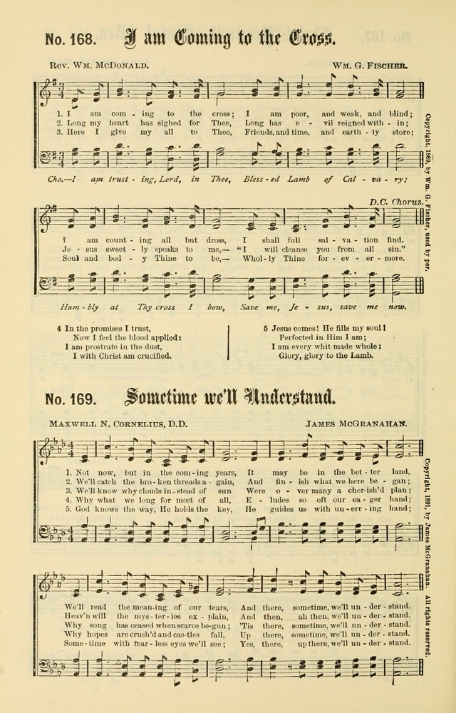 Christian Endeavor Edition of Sacred Songs No. 1 page 169