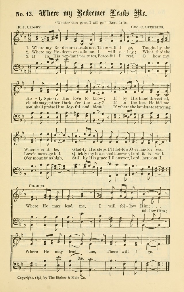 Christian Endeavor Edition of Sacred Songs No. 1 page 20