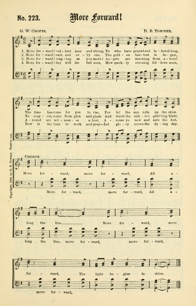 Christian Endeavor Edition of Sacred Songs No. 1 page 204