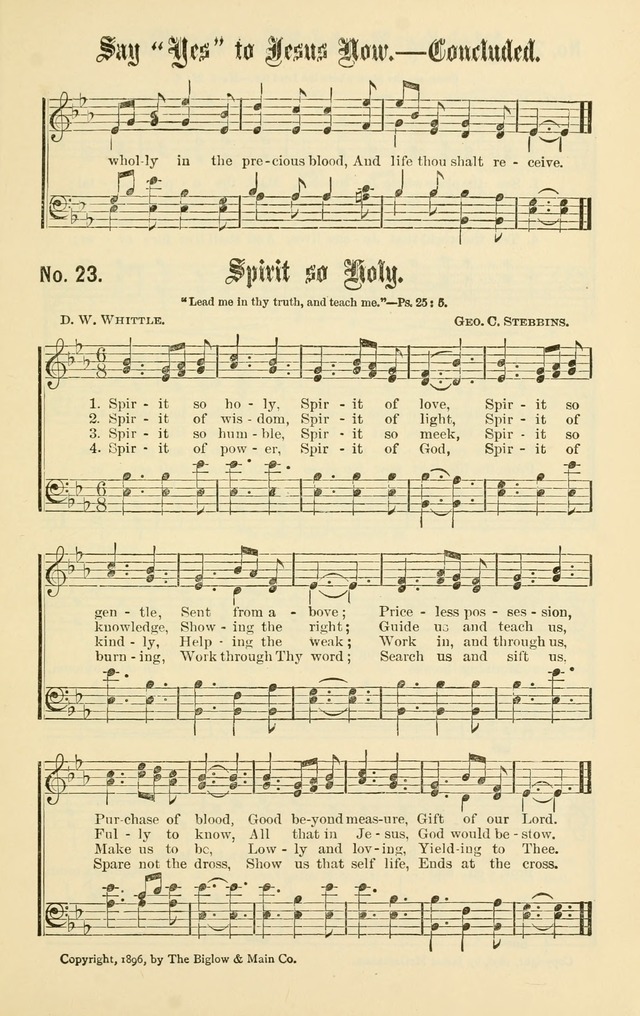 Christian Endeavor Edition of Sacred Songs No. 1 page 30