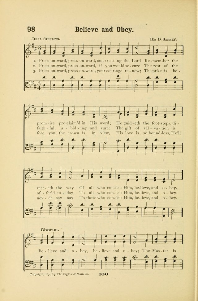 Christian Endeavor Hymns page 105