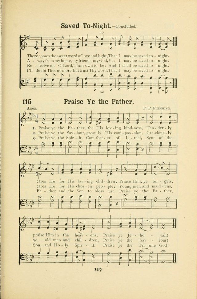 Christian Endeavor Hymns page 122