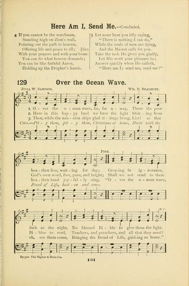 Christian Endeavor Hymns page 136