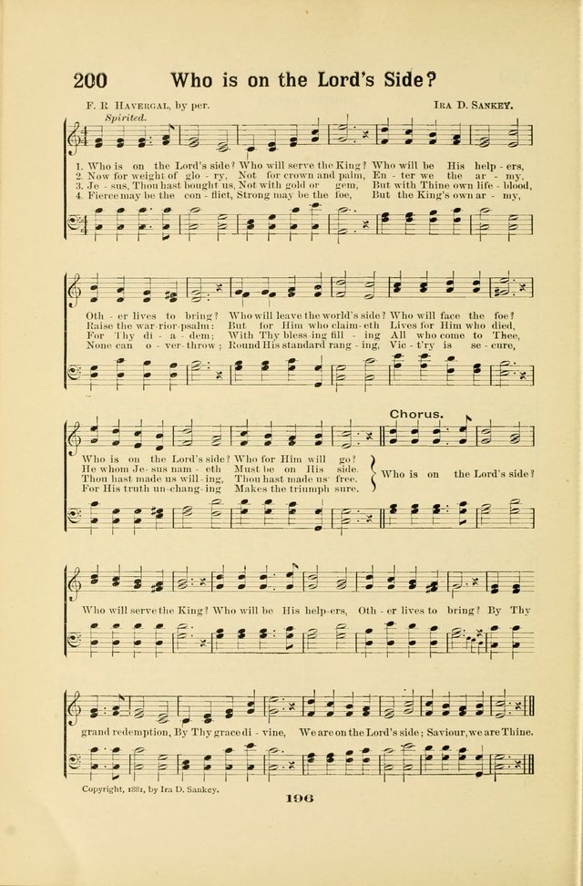 Christian Endeavor Hymns page 201