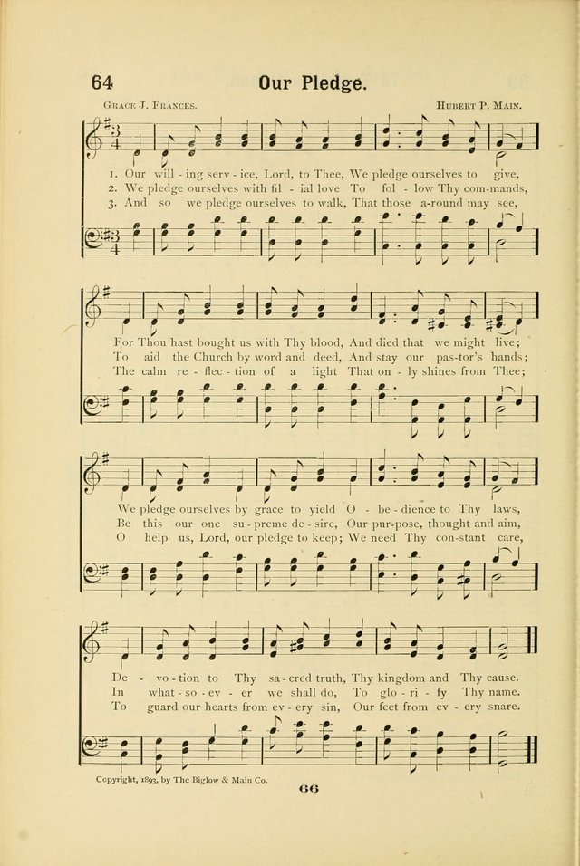 Christian Endeavor Hymns page 71