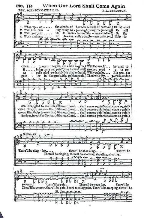 Christ Exalted in Song page 109