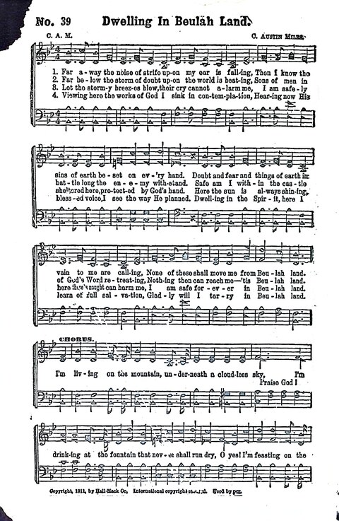 Christ Exalted in Song page 39