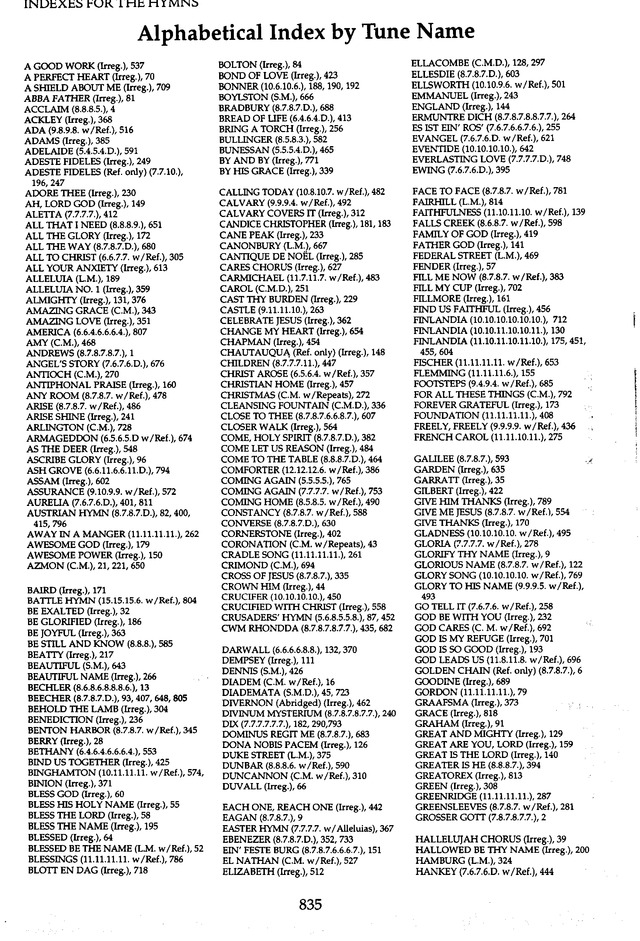 The Celebration Hymnal: songs and hymns for worship page 802