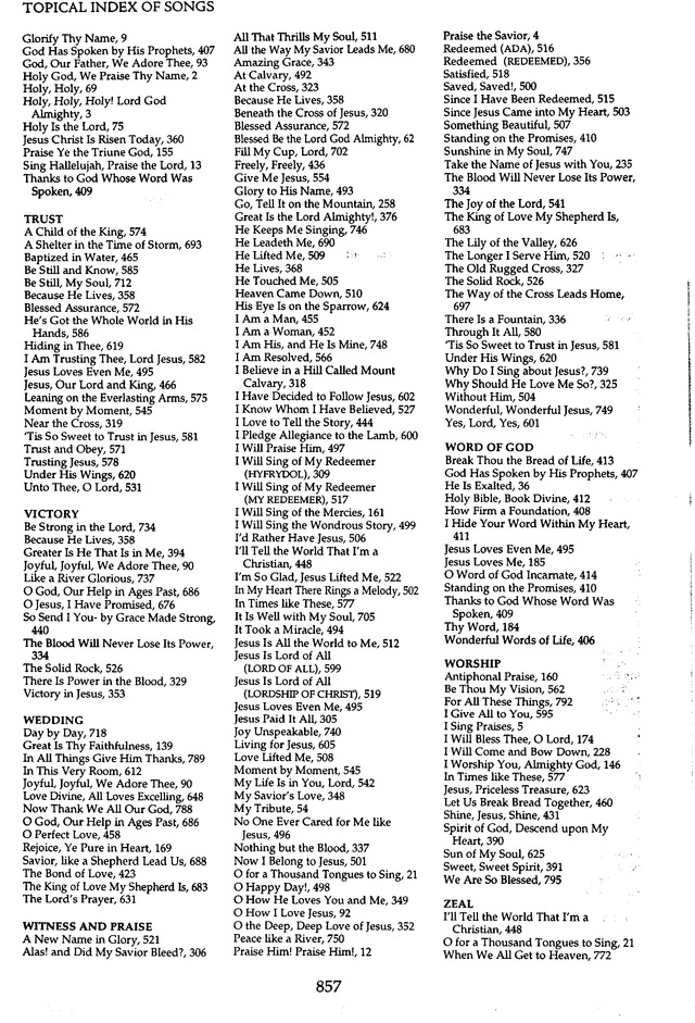 The Celebration Hymnal: songs and hymns for worship page 824