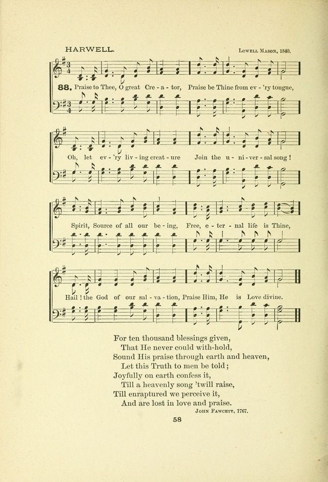 A Collection of Familiar and Original Hymns with New Meanings. 2nd ed. page 58