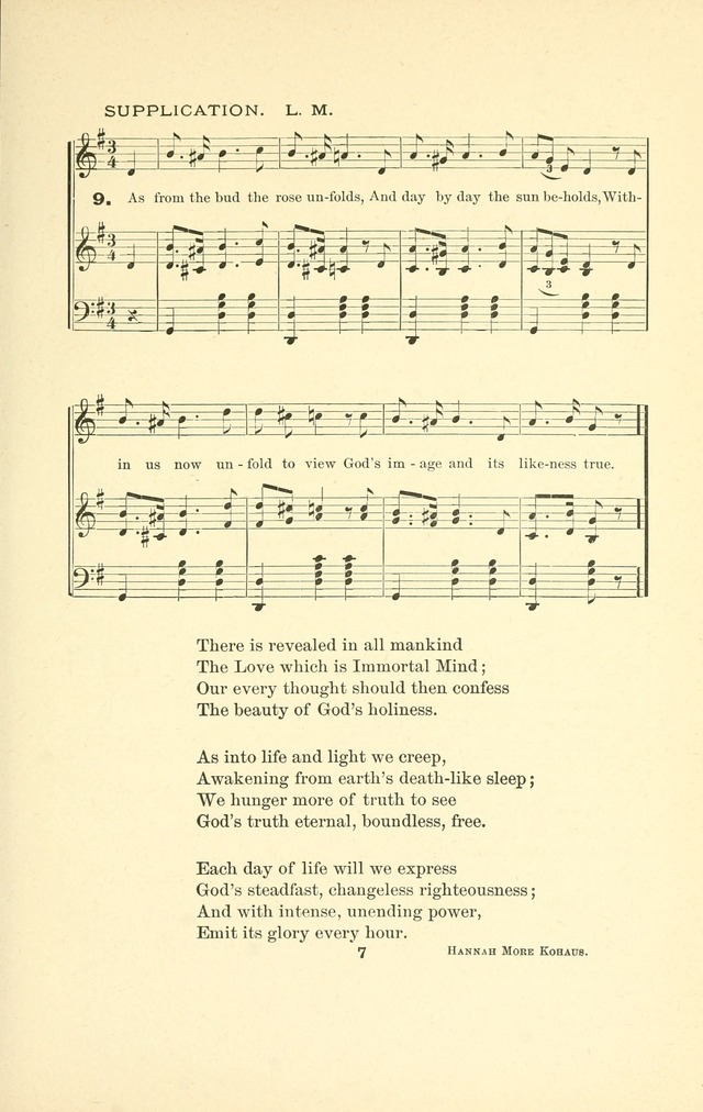 A Collection of Familiar and Original Hymns with New Meanings. 2nd ed. page 7