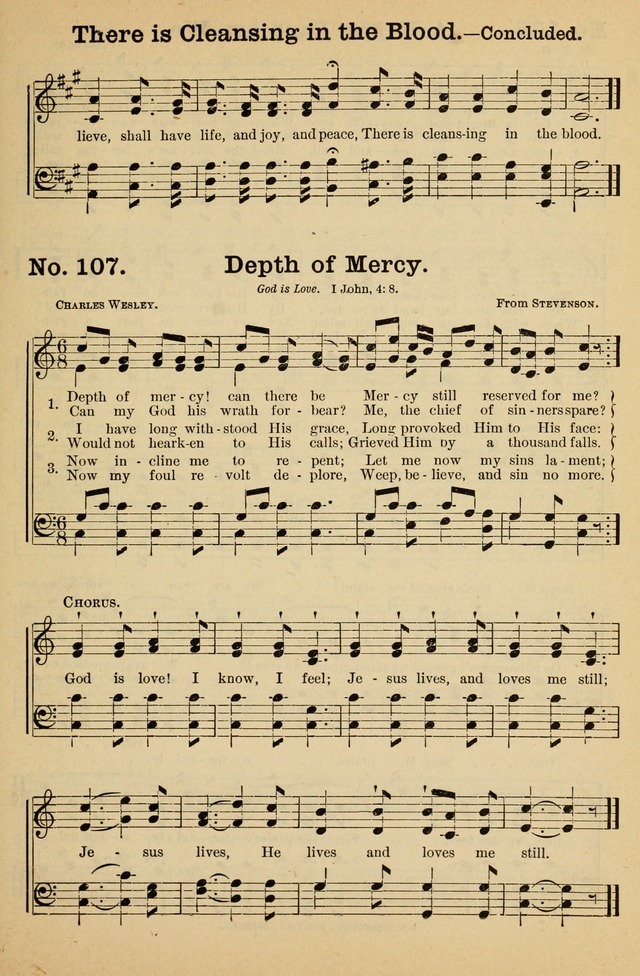 Crowning Glory No. 1: a choice collection of gospel hymns page 107