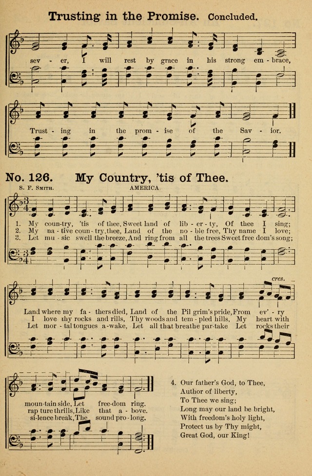 Crowning Glory No. 1: a choice collection of gospel hymns page 127