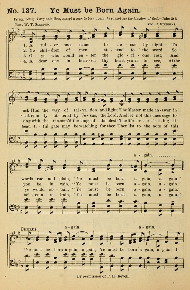 Crowning Glory No. 1: a choice collection of gospel hymns page 138