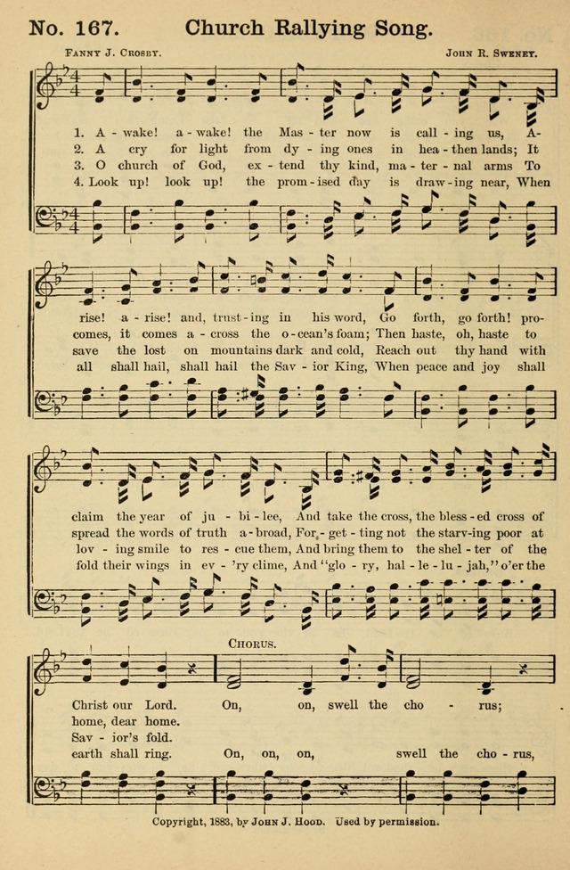 Crowning Glory No. 1: a choice collection of gospel hymns page 168