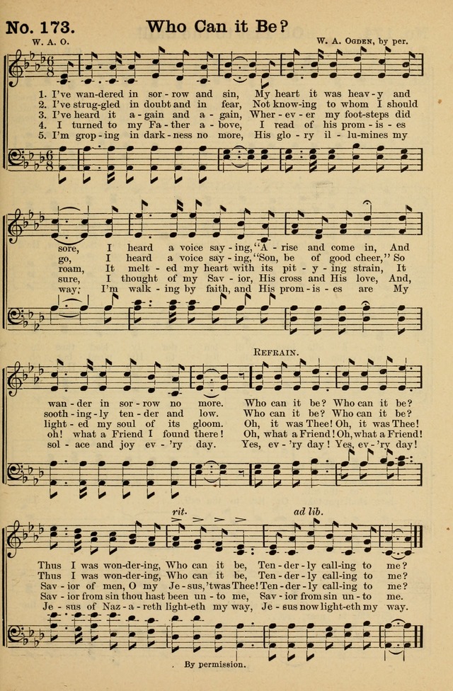 Crowning Glory No. 1: a choice collection of gospel hymns page 175