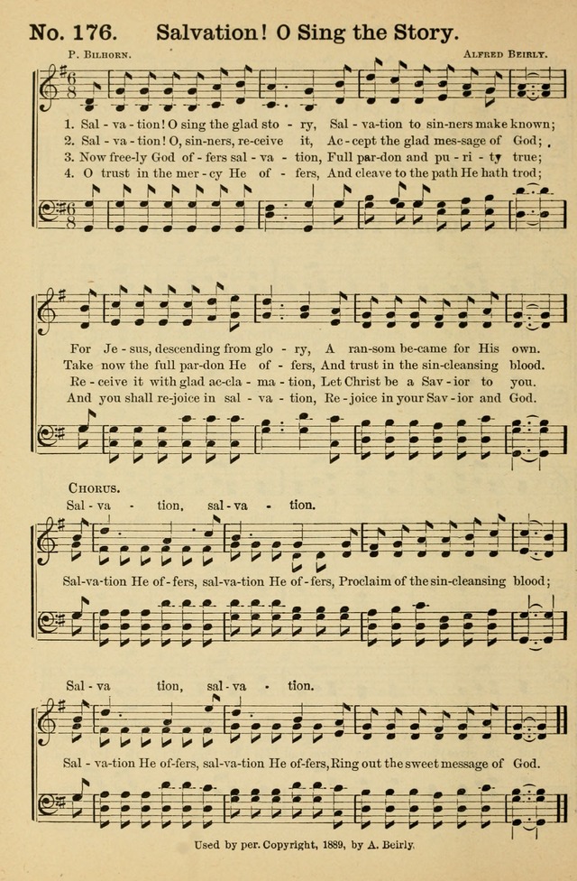 Crowning Glory No. 1: a choice collection of gospel hymns page 178