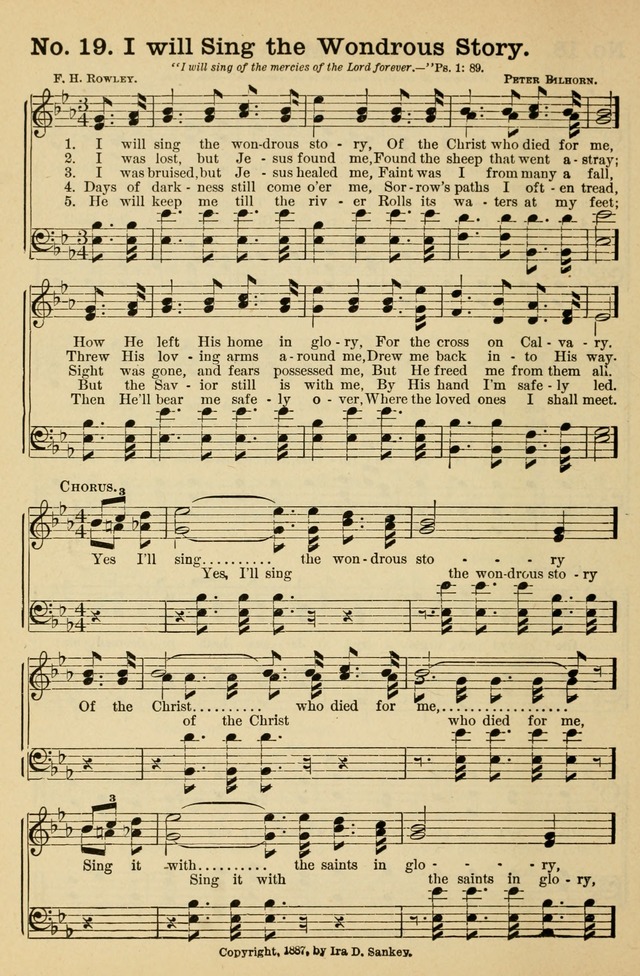 Crowning Glory No. 1: a choice collection of gospel hymns page 18