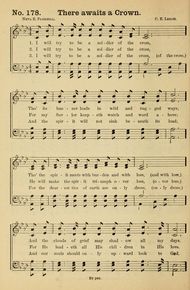 Crowning Glory No. 1: a choice collection of gospel hymns page 180