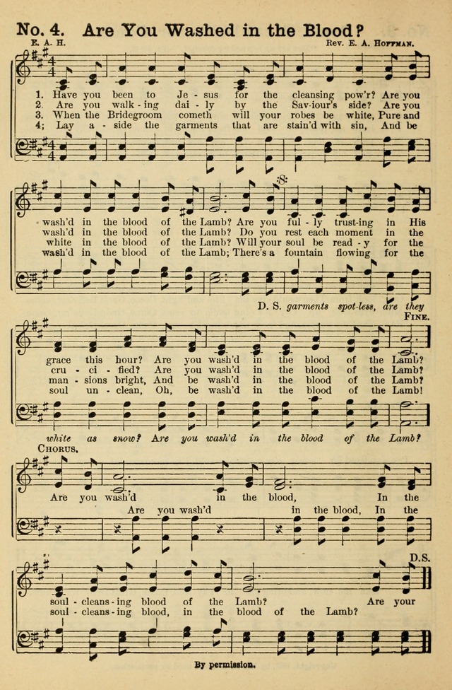 Crowning Glory No. 1: a choice collection of gospel hymns page 4