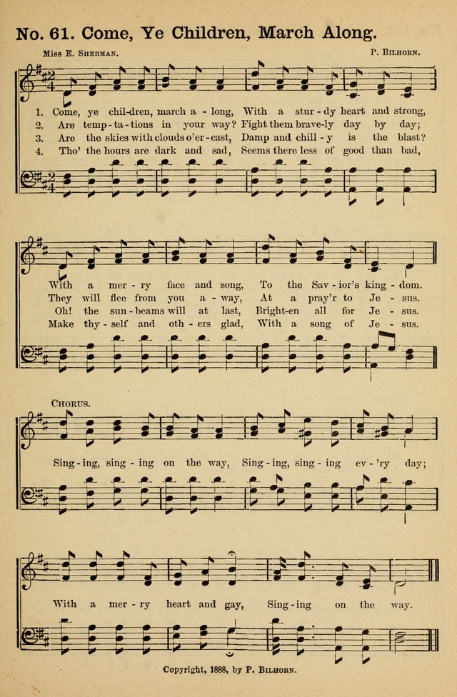 Crowning Glory No. 1: a choice collection of gospel hymns page 61