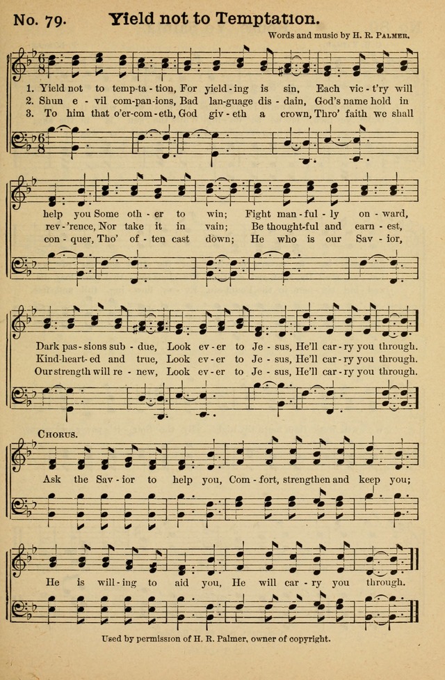 Crowning Glory No. 1: a choice collection of gospel hymns page 79