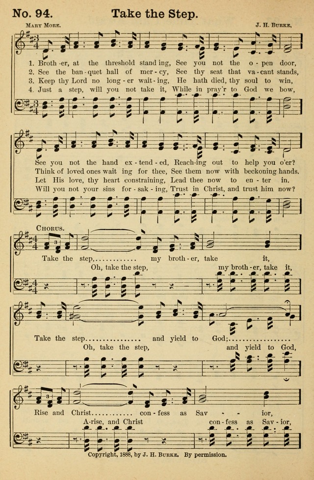 Crowning Glory No. 1: a choice collection of gospel hymns page 94