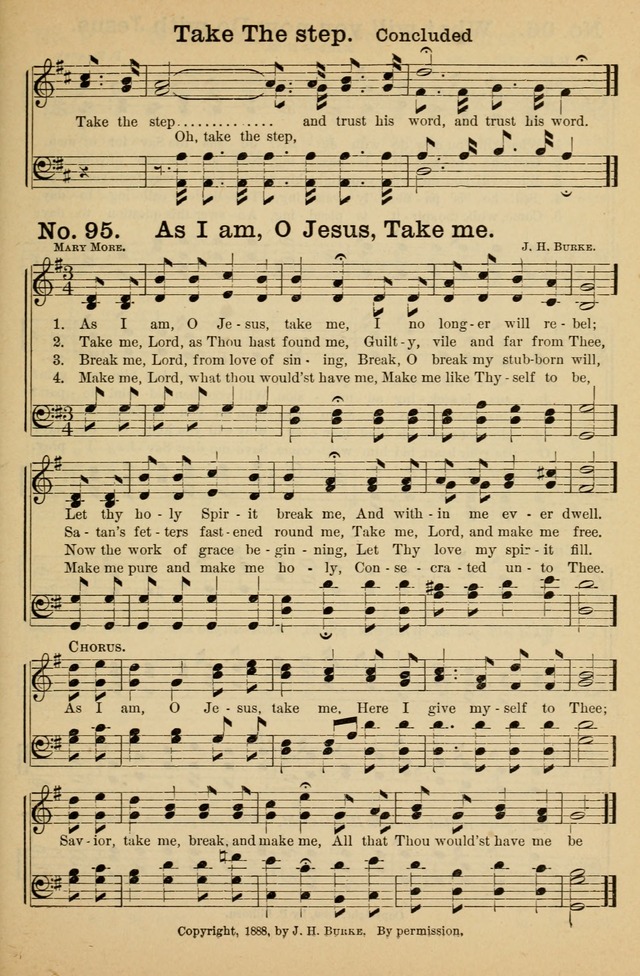 Crowning Glory No. 1: a choice collection of gospel hymns page 95