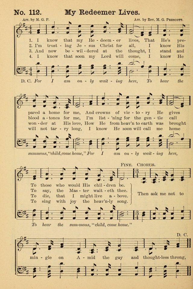 Crowning Glory No. 2: a collection of gospel hymns page 121