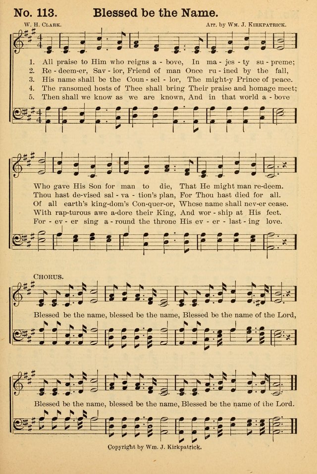 Crowning Glory No. 2: a collection of gospel hymns page 122