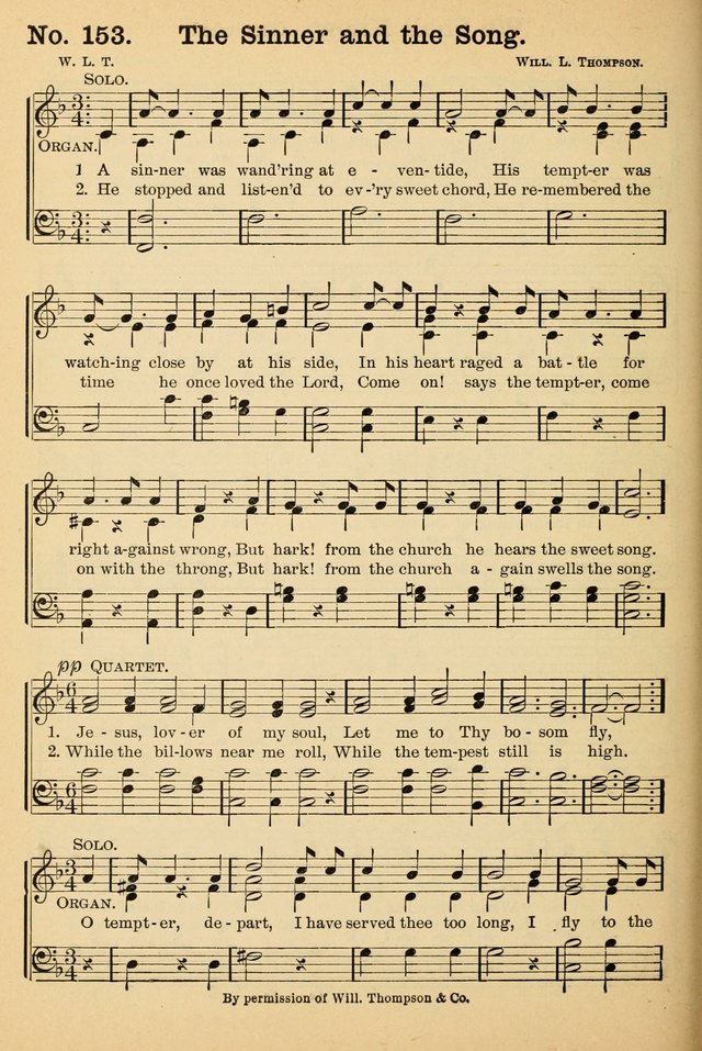 Crowning Glory No. 2: a collection of gospel hymns page 165