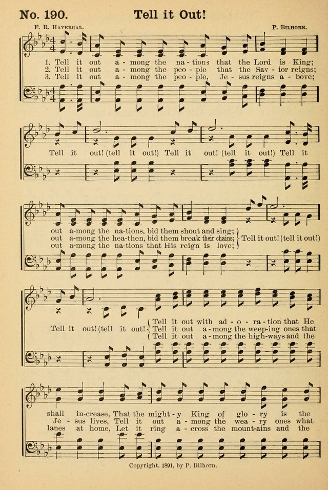 Crowning Glory No. 2: a collection of gospel hymns page 205