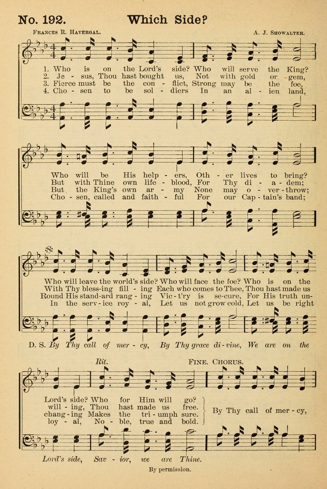 Crowning Glory No. 2: a collection of gospel hymns page 207