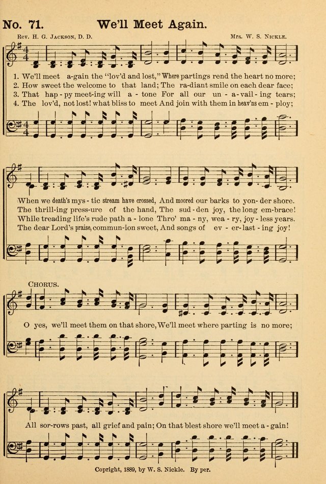 Crowning Glory No. 2: a collection of gospel hymns page 78