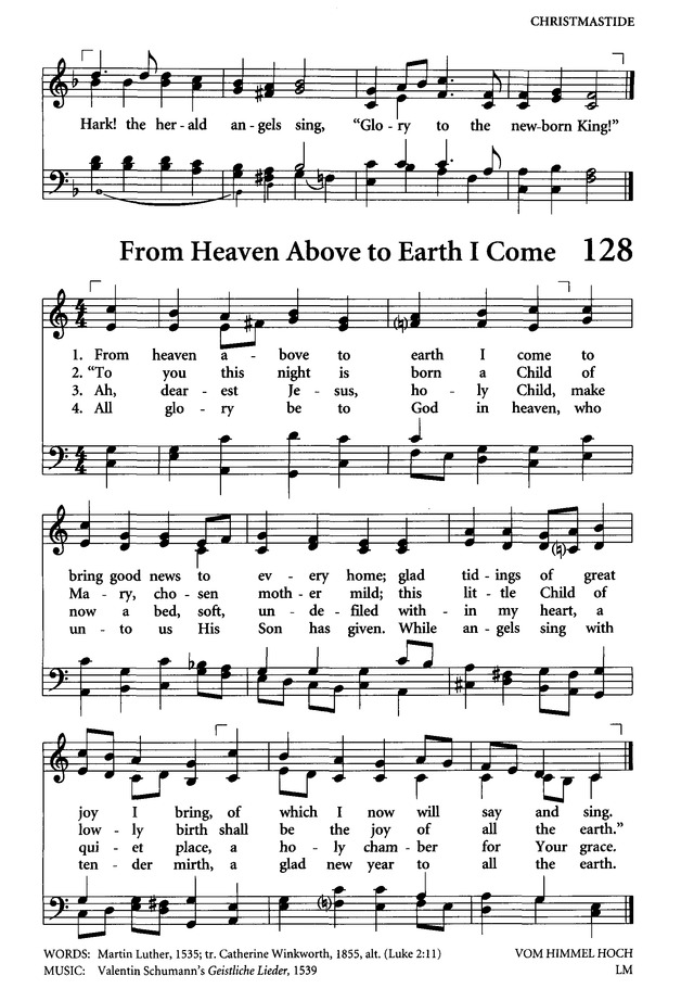 Celebrating Grace Hymnal page 125