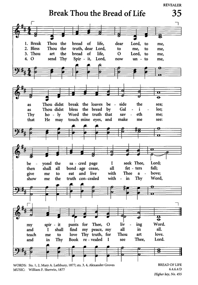 Celebrating Grace Hymnal page 33