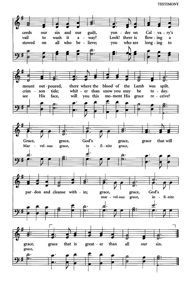 Celebrating Grace Hymnal page 553