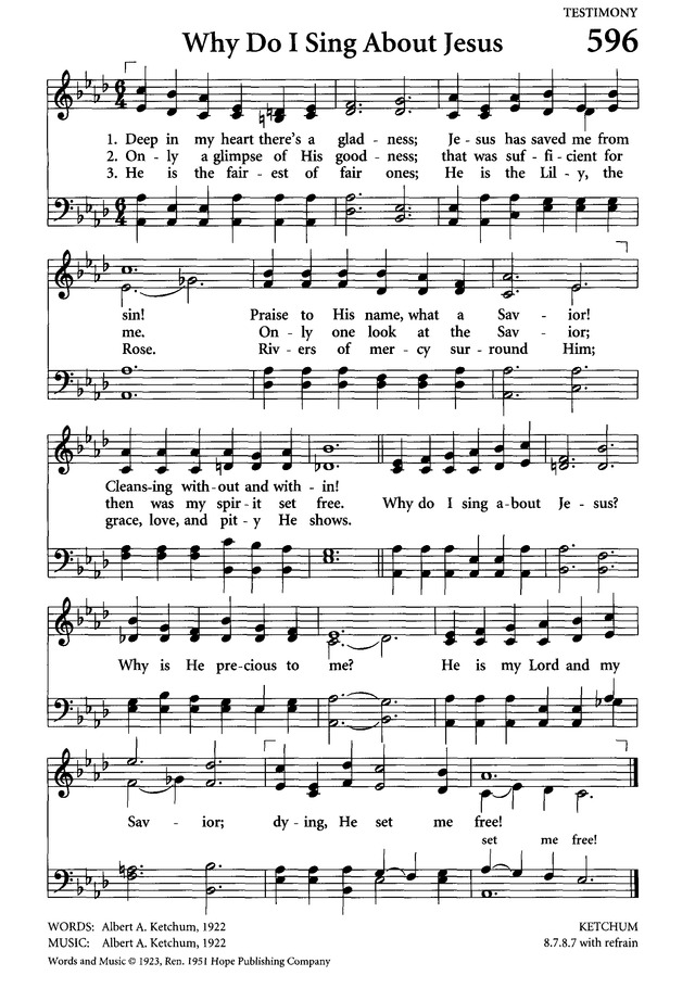 Celebrating Grace Hymnal page 563