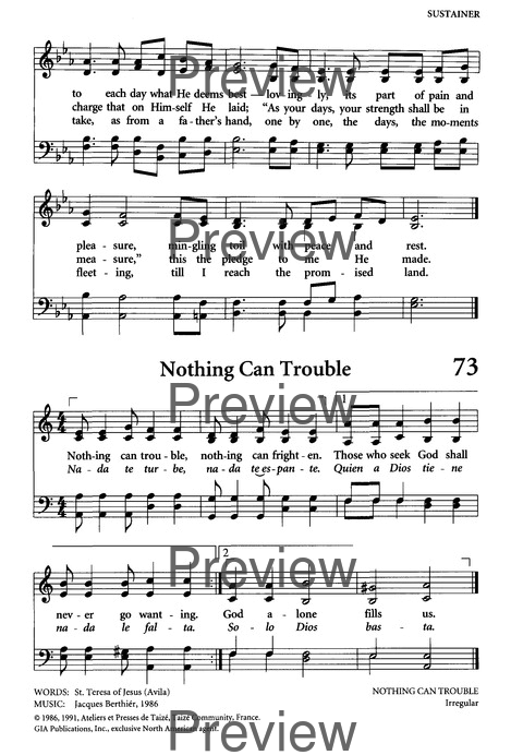 Celebrating Grace Hymnal page 71