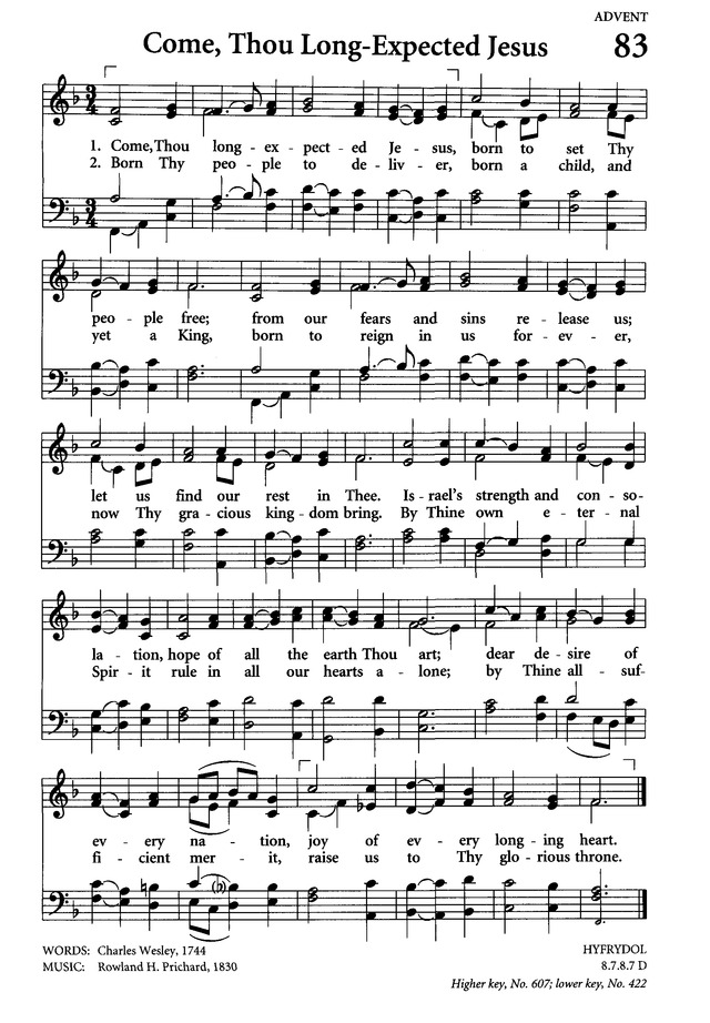 Celebrating Grace Hymnal page 81